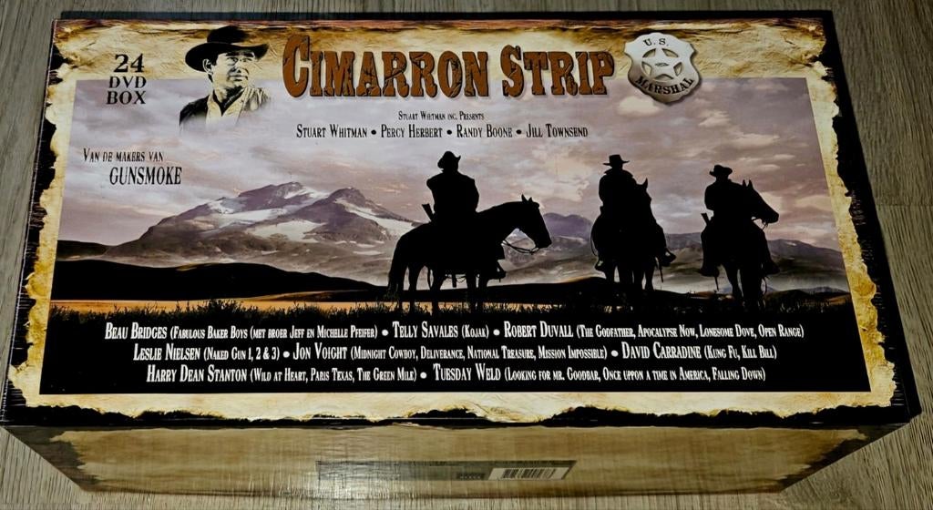 Cimarron Strip - 24 DVD Box - 23 nog gesealed, Alle leeftijden, Ophalen of Verzenden