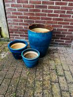 Bloempotten, Ophalen, Gebruikt, Rond, Minder dan 25 cm