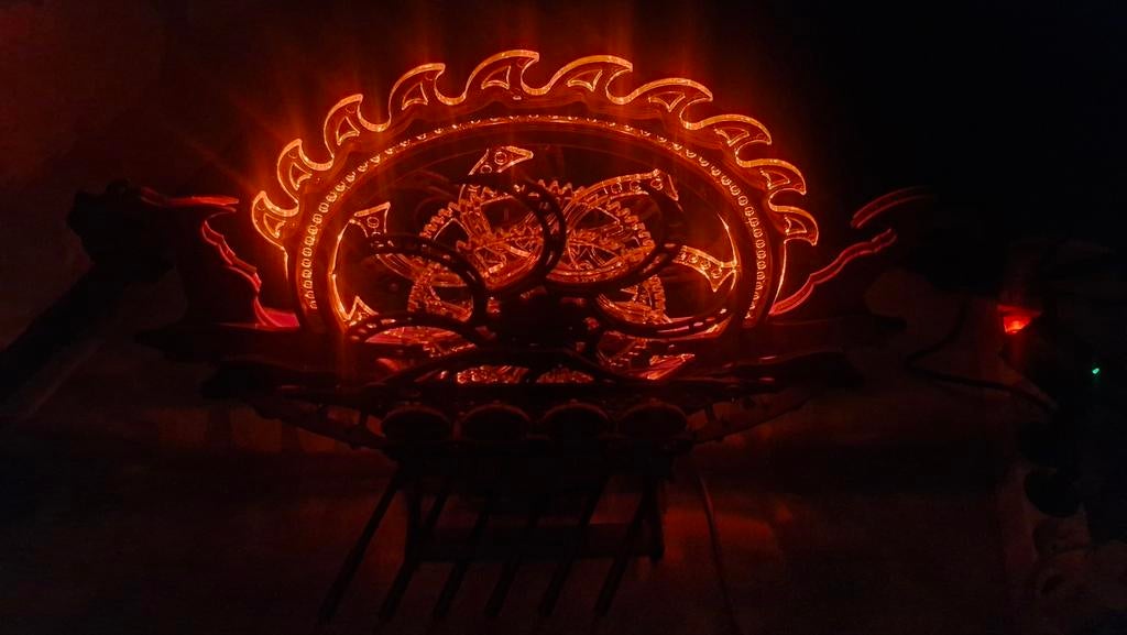 Rokr vikingschip beweegt en verlicht!, Zo goed als nieuw, Ophalen, Overige merken, Groter dan 1:32