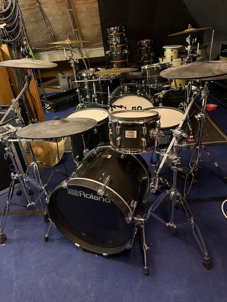 Roland VAD503 + Extra Crash Cymbaal - Topstaat!, Ophalen of Verzenden, Zo goed als nieuw, Roland