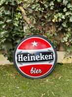 Heineken reclamebord - Diameter ca. 50 cm, Verzamelen, Ophalen of Verzenden, Gebruikt, Reclamebord
