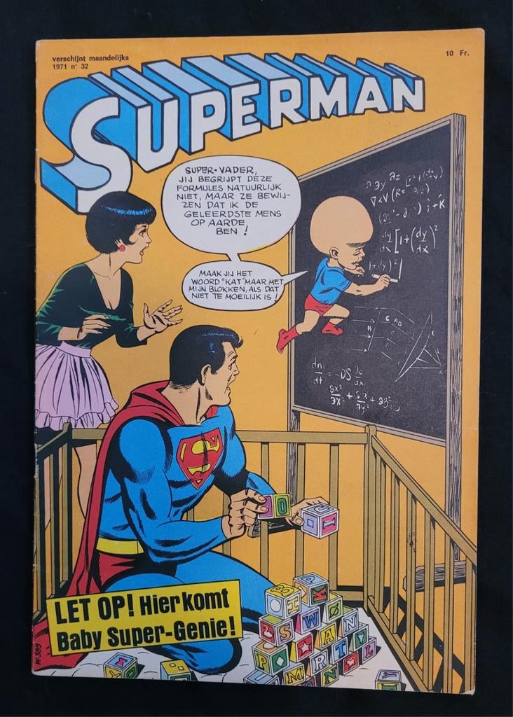 Superman en Batman 1971 # 32 Interpresse, Eén comic, Ophalen of Verzenden, Zo goed als nieuw, Amerika