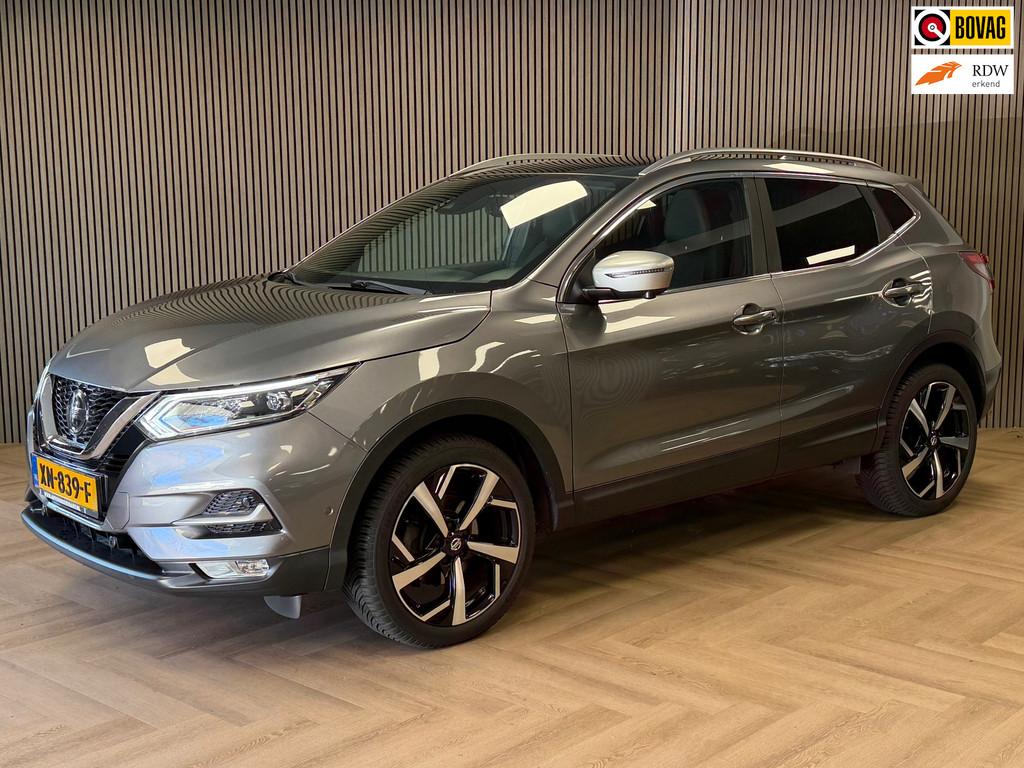 Nissan Qashqai 1.2 Tekna + PANORAMADAK LEDER MEMORY 360 CAME, Auto's, Nissan, Voorwielaandrijving, Gebruikt, 4 cilinders, 116 pk