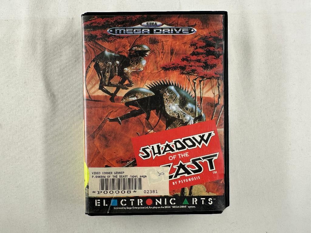 Shadow of the Beast SEGA Mega Drive, Avontuur en Actie, Gebruikt, 1 speler, Onbekend