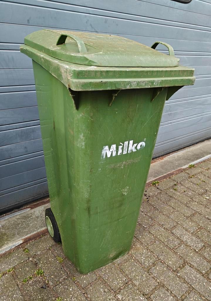 Groenbak afvalcontainer kliko  - 2 x120 l, 1x100 l,, Huis en Inrichting, Woonaccessoires | Prullenbakken, Gebruikt, Kunststof