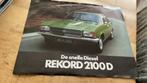 Opel Rekord 2100D, Ophalen of Verzenden, Zo goed als nieuw, Opel