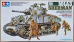 Tamiya 1:35 #35251 WWII U.S. Medium Tank M4A3 Sherman 105mm, Tank, 1:32 tot 1:50, Nieuw, Ophalen of Verzenden