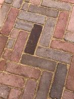 Partij 7 gebakken lingeformaat stanley bont getrommeld, Ophalen of Verzenden, Nieuw, Overige materialen, Klinkers