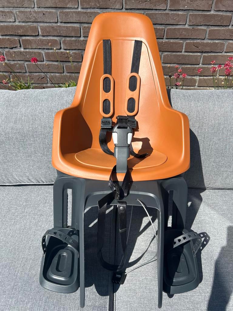 Bobike One maxi E-BD achterzitje, Fietsen en Brommers, Fietsaccessoires | Fietsstoeltjes, Achterzitje, Voetsteuntjes, Zo goed als nieuw