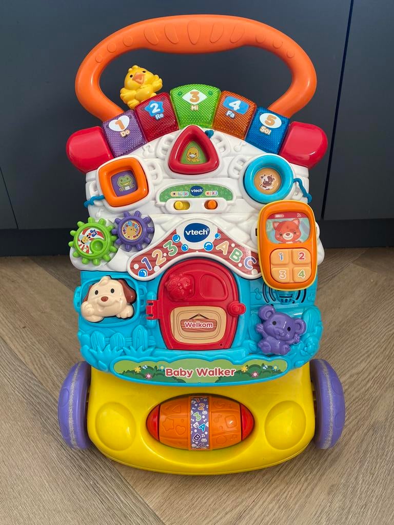 Vtech loopkar, Ophalen, Zo goed als nieuw, 6 maanden tot 2 jaar