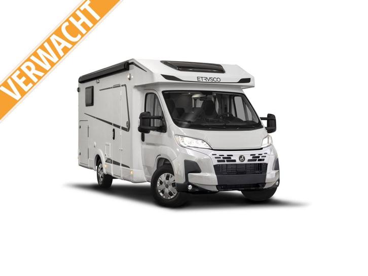 Etrusco T 6.9 SBC Enkele bedden Face/Face, Caravans en Kamperen, Campers, Bedrijf, tot en met 3, Half-integraal, Etrusco, Fiat