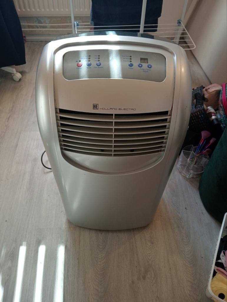 He airco met afvoerslang ijskoud zie foto,s, Minder dan 60 m³, 3 snelheden of meer, Ophalen of Verzenden, Zo goed als nieuw