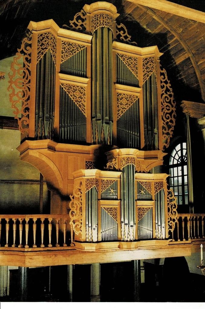 Joure, interieur Herv. Kerk, Ophalen of Verzenden, Ongelopen, Friesland