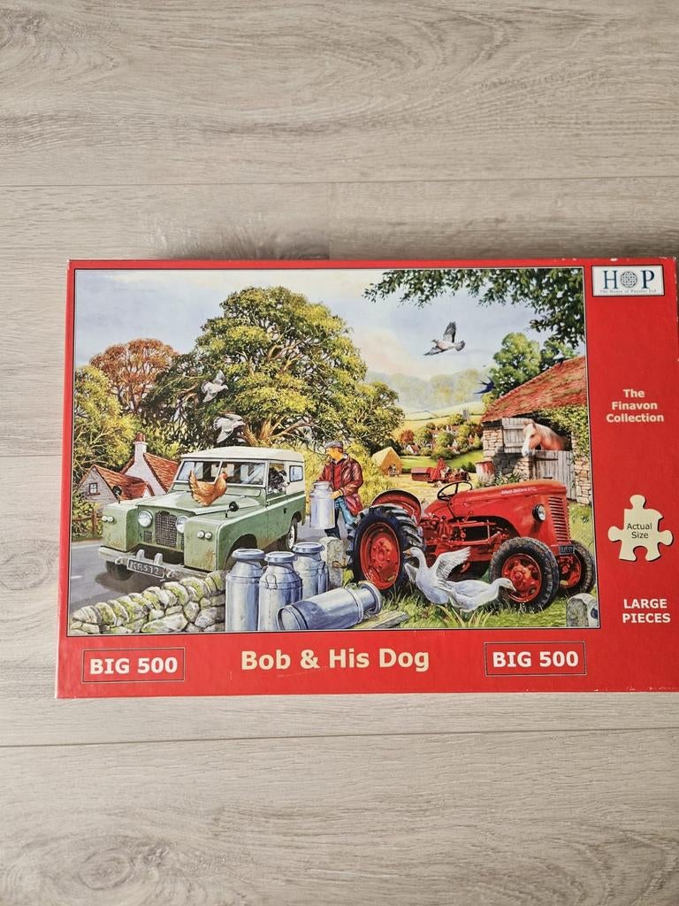 Een senioren puzzel 500 xl stukjes, Ophalen, 500 t/m 1500 stukjes