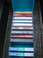 11 x cassettebandje + opberg box, Ophalen, Gebruikt, 2 t/m 25 bandjes, Overige genres