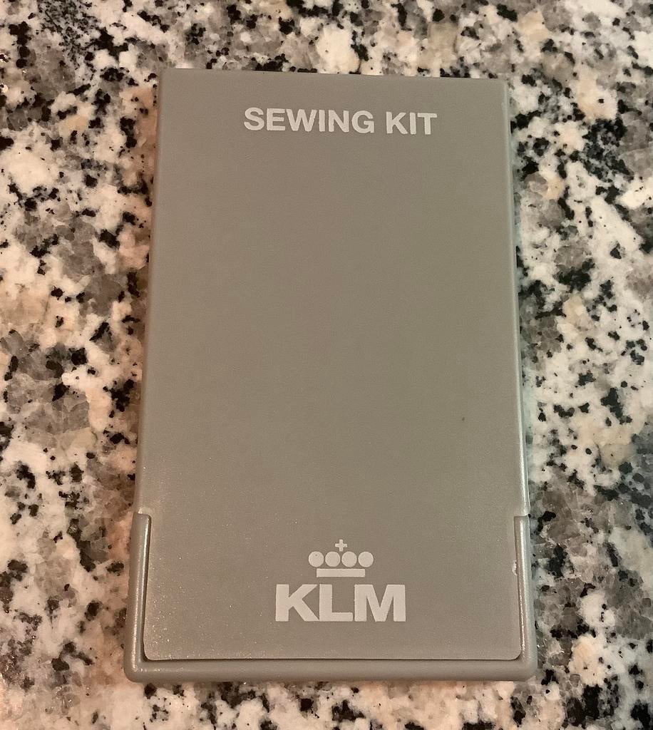 Oud item KLM sewing set, Verzamelen, Ophalen of Verzenden, Gebruikt, Overige typen