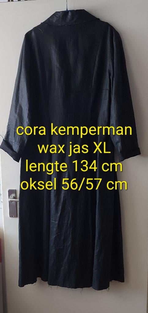 Cora Kemperman jas XL, Kleding | Dames, Jassen | Zomer, Verzenden, Zwart, Maat 46/48 (XL) of groter, Cora Kemperman