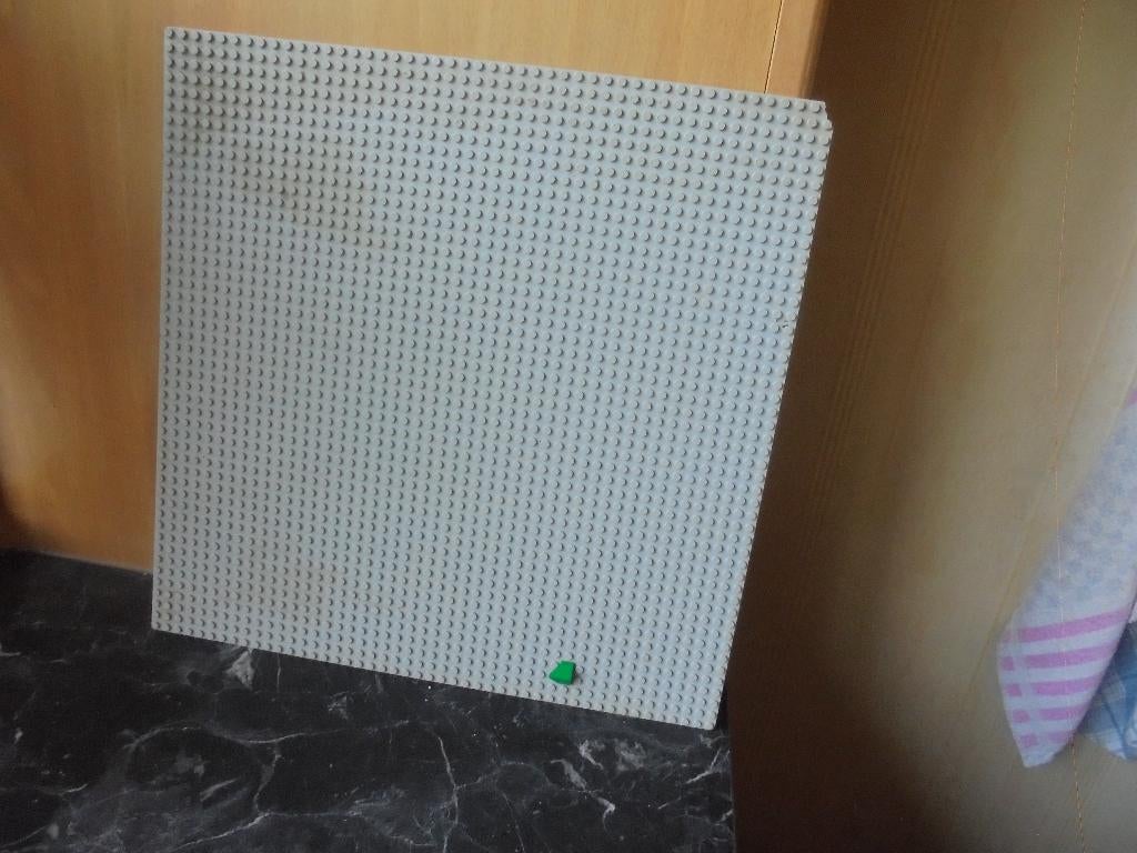 lego grondplaat 38x38cm grijs, Ophalen, Gebruikt, Grondplaat, Lego