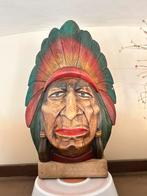 Indiaan beeld, Ophalen