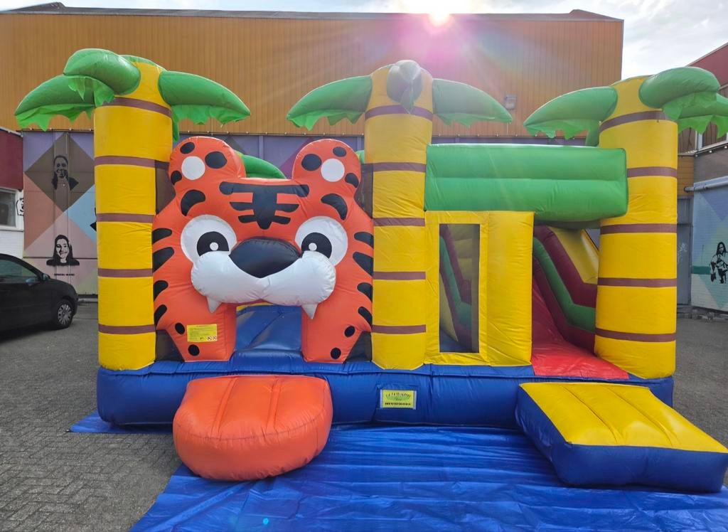 Multifun leeuw springkussen, Ophalen of Verzenden