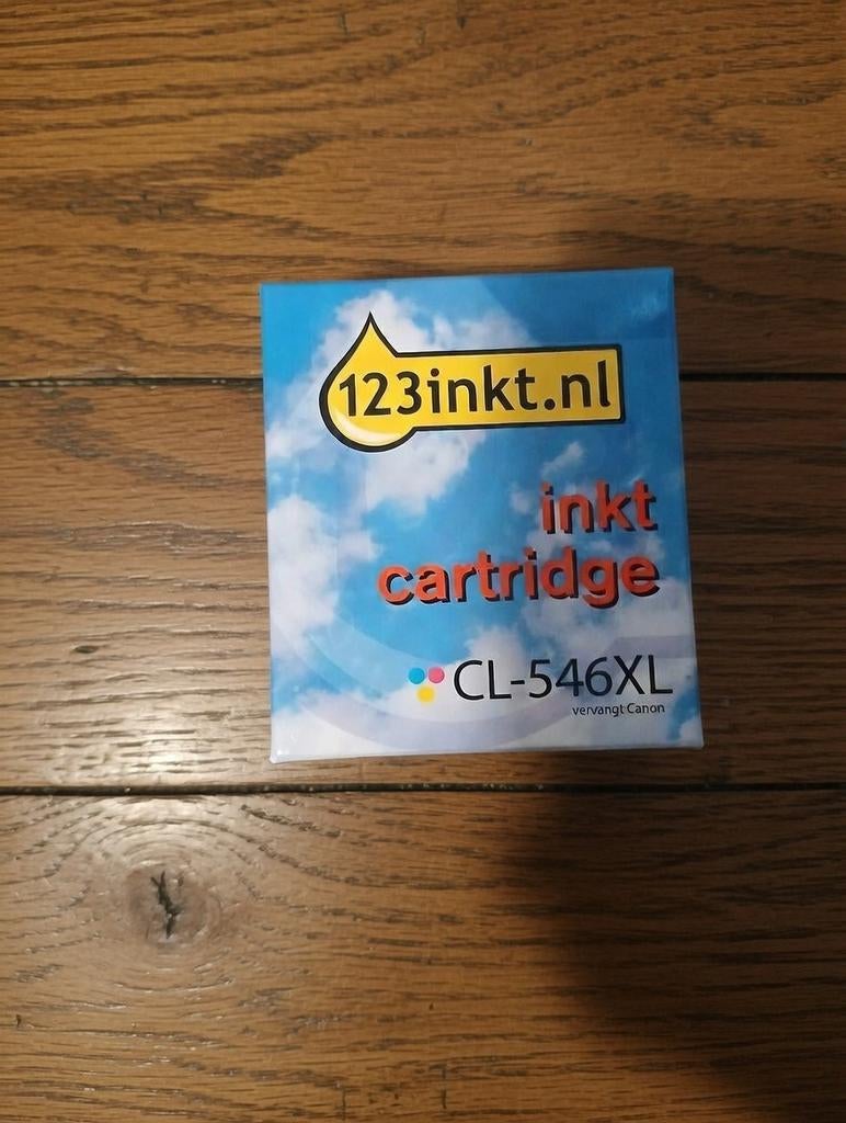 123inkt CL-546XL Inktcartridge - Vervangt Canon, Computers en Software, Printerbenodigdheden, Ophalen of Verzenden, Nieuw, Cartridge