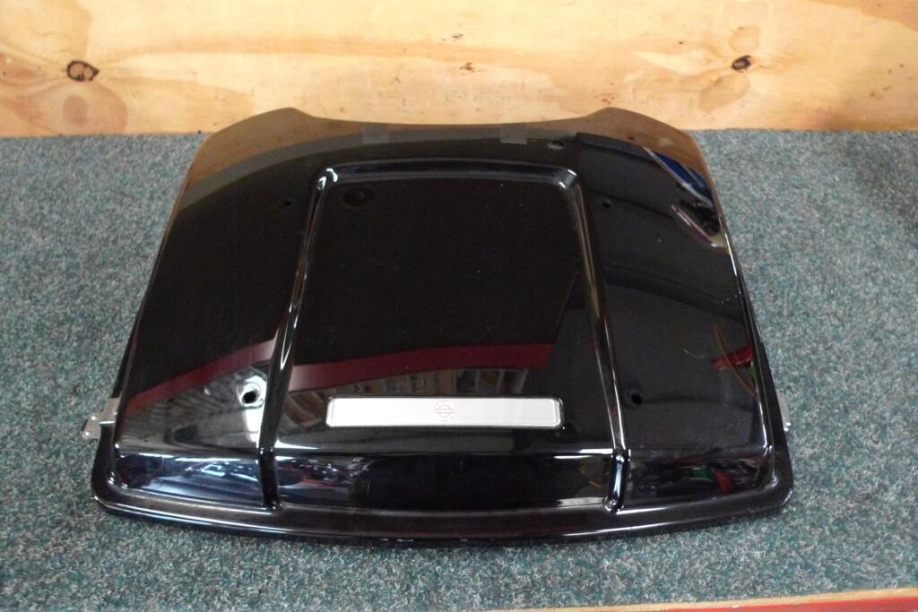 Topkoffer deksel flht schade loc.st., Motoren, Ophalen, Gebruikt