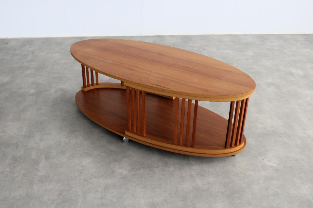 vintage salontafel | tafel | Zweeds, Gebruikt, 100 tot 150 cm, ., .