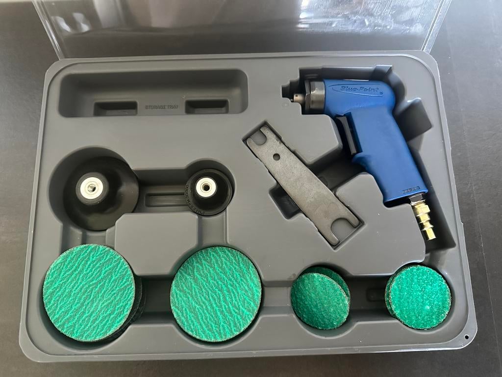 Blue-Point (Snap-on) Pneumatische schuur/slijp Set, Ophalen of Verzenden, Zo goed als nieuw