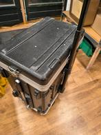 Gator 19 inch flightcase op wielen voor inbouw apparatuur, Muziek en Instrumenten, Ophalen of Verzenden, Gebruikt, Overige instrumenten