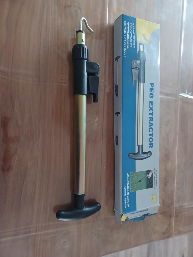 Haringtrekker / Peg Extractor - Verstelbaar, Ophalen