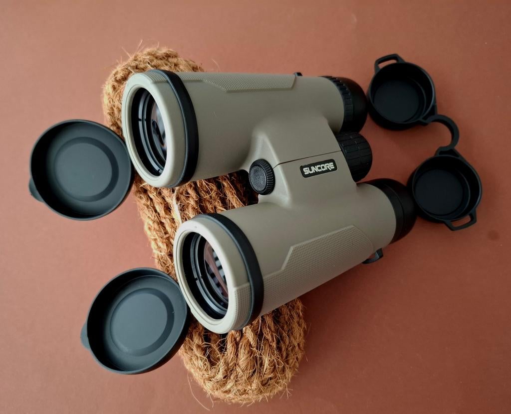 Suncore Explore 10x42 HD/Fog-Waterproof/Lichtgewicht/Compact, Audio, Tv en Foto, Optische apparatuur | Verrekijkers, Dakkant (recht)
