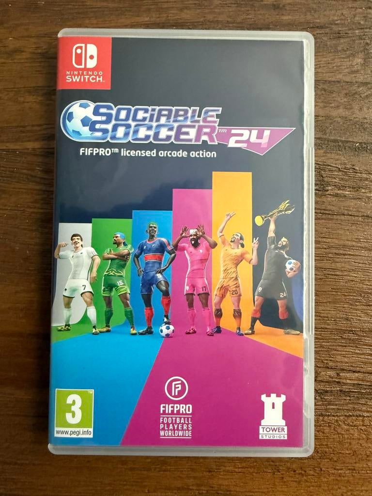 Sociable Soccer 24 - Nintendo Switch (Nieuw), 1 speler, Nieuw, Ophalen of Verzenden, Vanaf 3 jaar