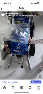 Nieuwe Graco Hi-boy 495 XT Verfspuit - Ongebruikt!, Ophalen, Nieuw, Verfspuit of Verfpomp