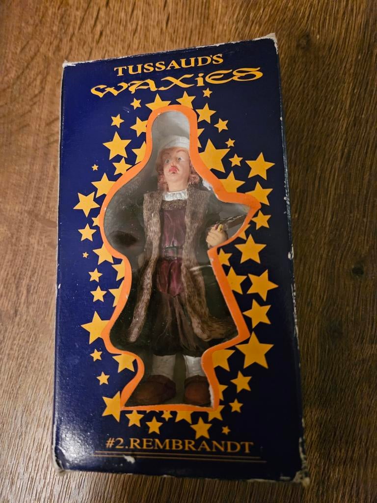 Madame Tussauds Waxies nr. 2 Rembrandt beeldje, Ophalen of Verzenden, Gebruikt