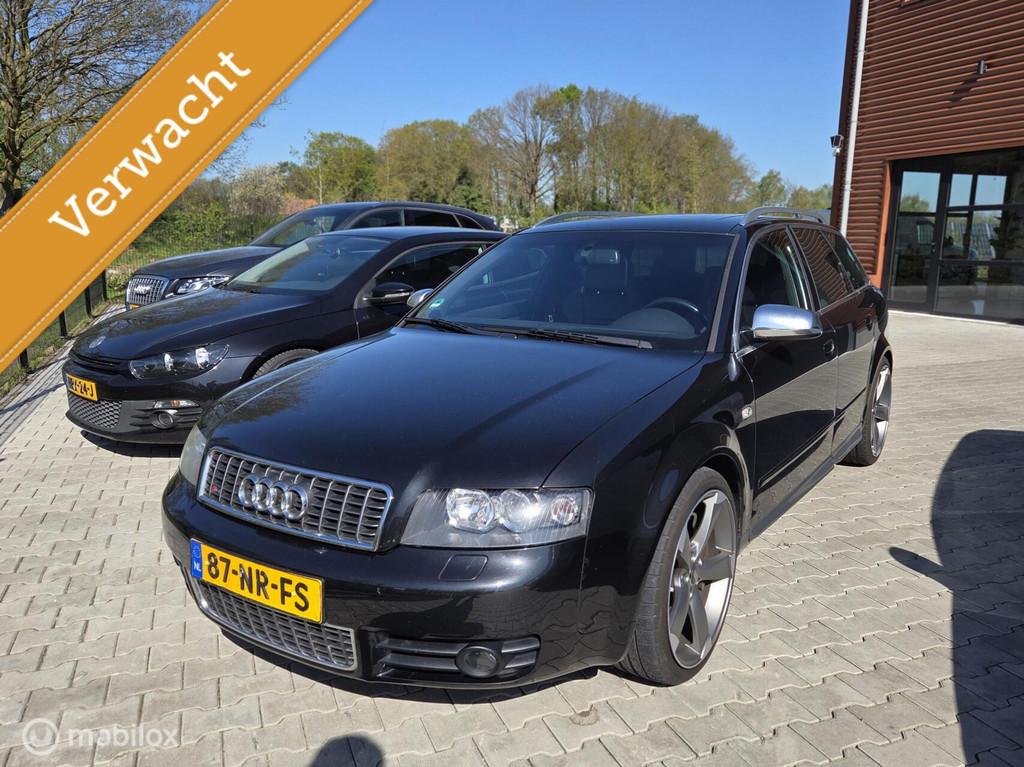 Audi S4 Avant 4.2 V8 quattro S4 Pro Line dealer onderhouden, Auto's, Audi, Gebruikt, Zwart, Origineel Nederlands, Handgeschakeld