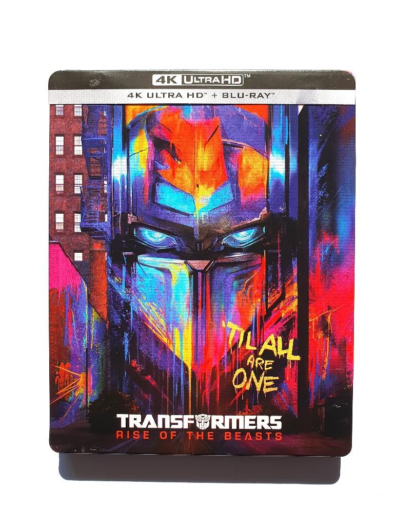 Transformers Rise Of The Beasts- 4K Ultra HD (STEELBOOK), Cd's en Dvd's, Blu-ray, Ophalen of Verzenden, Zo goed als nieuw, Actie