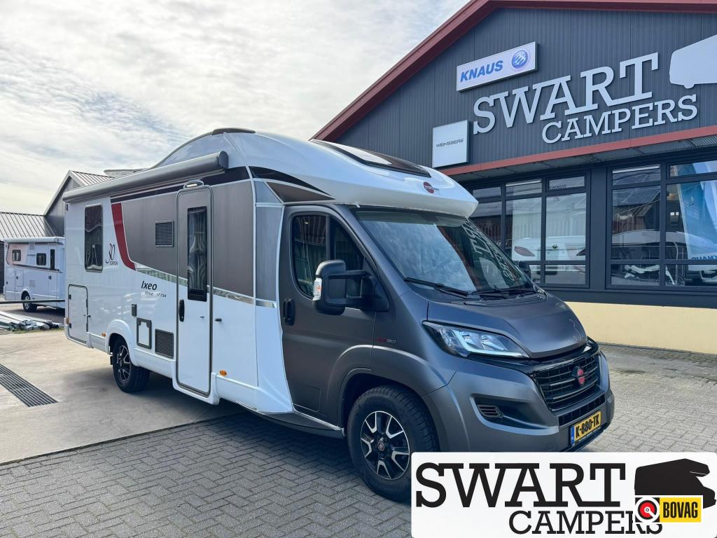 Bürstner Ixeo Time IT 734 4 personen queensbed / he, Caravans en Kamperen, Campers, Standaard zit, Ringverwarming, Fiat, Bedrijf