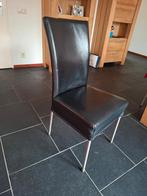 4 Matra eetkamerstoelen, Ophalen, Zwart, Zo goed als nieuw, Modern