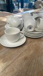 11 VT Wonen basis koppen met schotels, Ophalen of Verzenden, Zo goed als nieuw, Effen, Kop(pen) en/of Schotel(s)