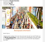 CPC Halve Marathon startbewijs, Overige merken, Overige typen, Nieuw, Ophalen of Verzenden