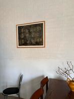 Abstract schilderij, Ophalen