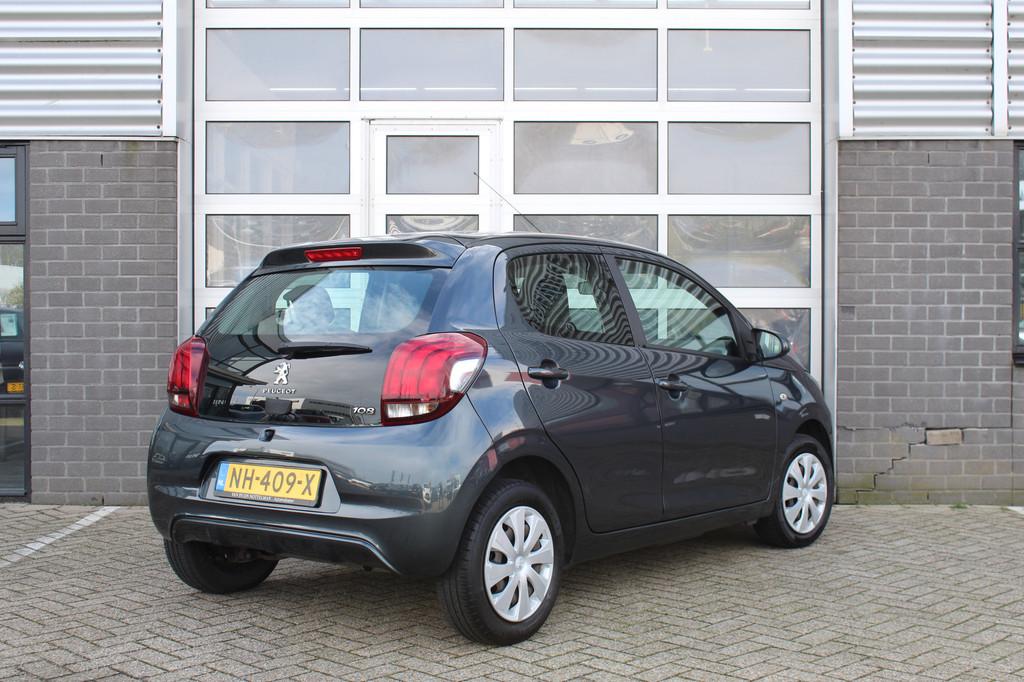 Peugeot 108 1.0 e-VTi Blue Lion / Airco / Zuinig / N.A.P., Voorwielaandrijving, Stof, Gebruikt, Met garantie (alle)