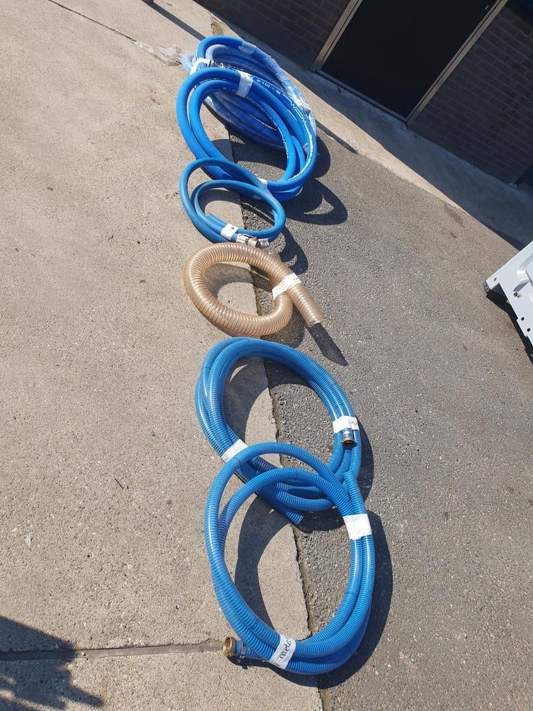 Diverse nieuwe slangen, Overige materialen, 6 meter of meer, Overige typen, Nieuw