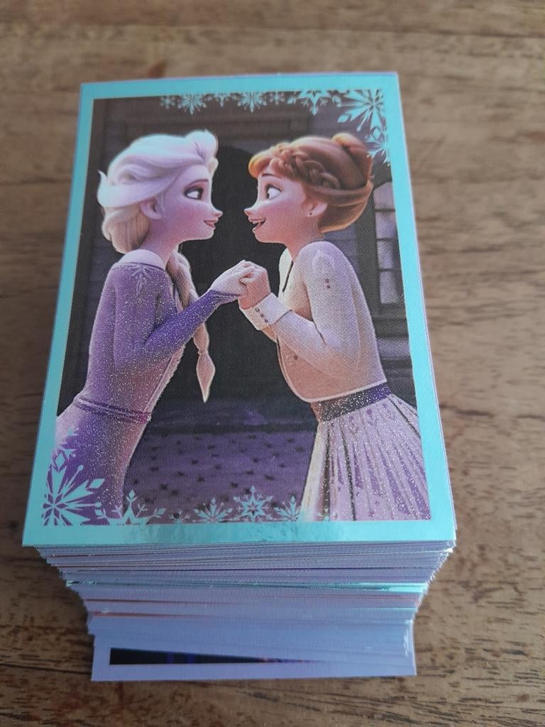 Frozen II Panini sticker set, Ophalen of Verzenden, Zo goed als nieuw, Sticker