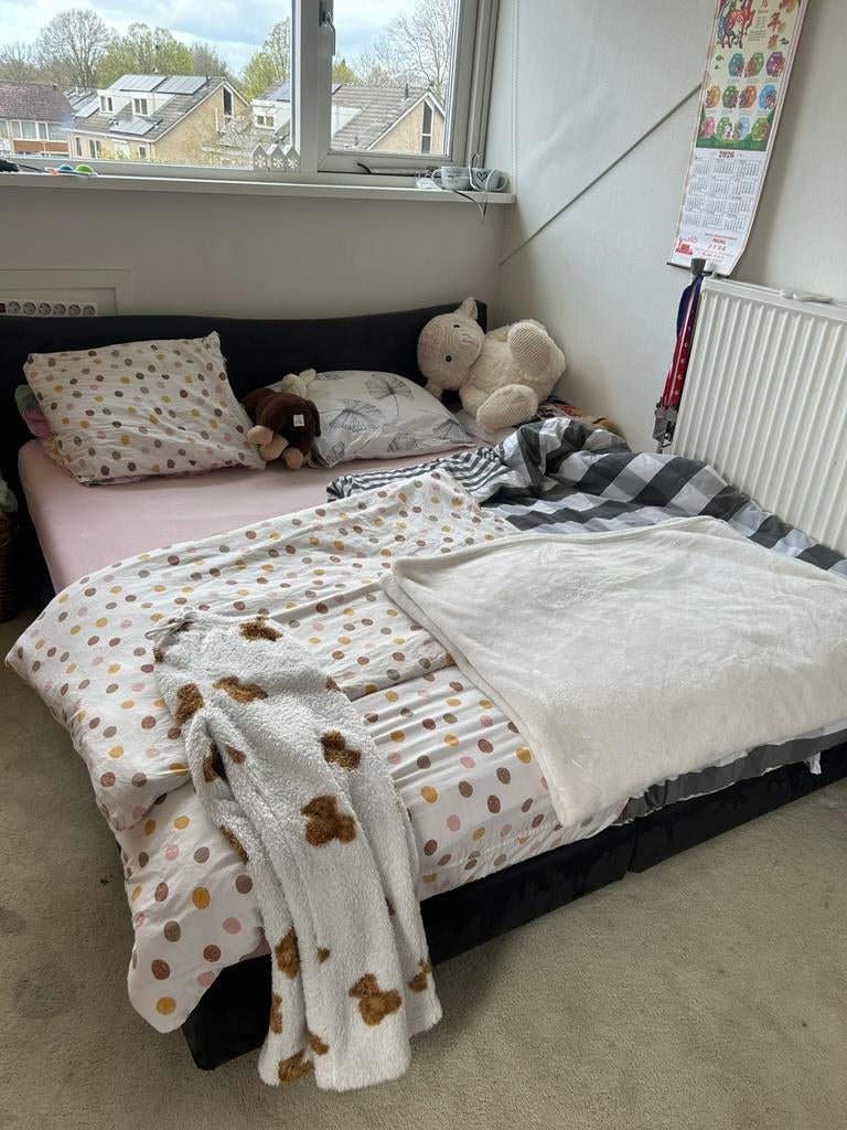 Twee persoons bed, Ophalen of Verzenden, Tweepersoons