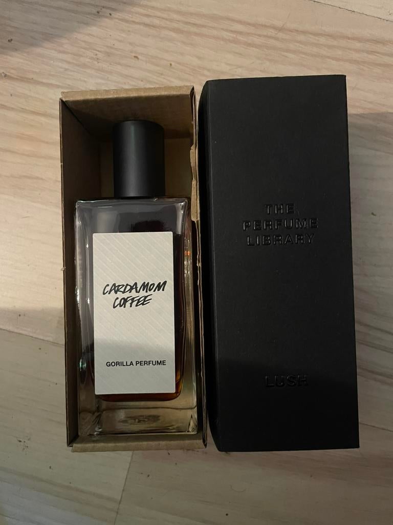 Lush cardamom coffee, Sieraden, Tassen en Uiterlijk, Uiterlijk | Parfum, Ophalen of Verzenden, Zo goed als nieuw