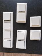 Schakel matriaal  wit GIRA, Ophalen, Zo goed als nieuw, Schakelaar