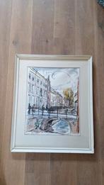 Litho Toon van Ham - Oud Utrecht 1961, Antiek en Kunst, Ophalen of Verzenden