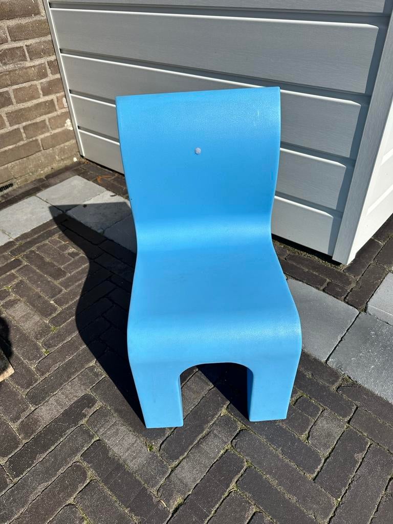 Bronto Chair Gispen Richard Hutten - Blauw, Ophalen, Kunststof, Gebruikt, Blauw
