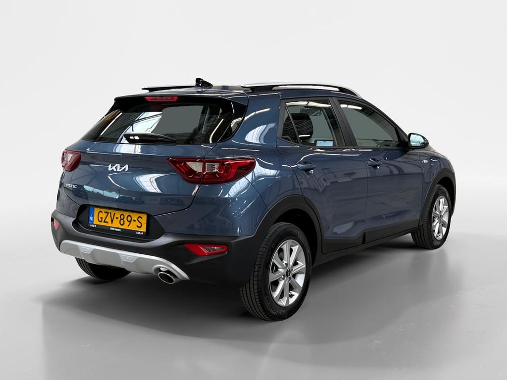 Kia Stonic 1.0 T-GDi MHEV DynamicLine, Keurmerk '100% Onderhouden', 12 maanden, Blauw, Origineel Nederlands